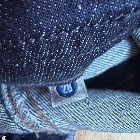 CITIZENS OF HUMANITY COH Dani Cropped Straight Leg Cuffed Denim Jeans Pants 28 - Picture 9 of 9